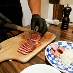 焼肉みつ星 - ローストビーフカット