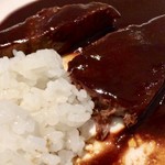 レストラン 代官山小川軒 - ひと口のご飯をもらって最高のドゥミグラスを平らげる