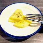 Brasserie ニーケ - オードブル的に出てきた長芋のマリネ