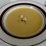 レストラン　グルメ - セットのコーンスープ