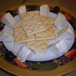 レストラン山水 - カマンベールチーズ生（Ｗｉｔｈクラッカー）