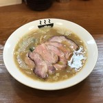 自家製麺 公園前 - 濃厚魚介ラーメン チャーシューTP