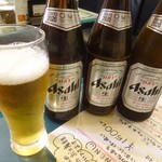 ロイヤルグリーン レストランアンドバー - アサヒスーパードライ(四本目追加)