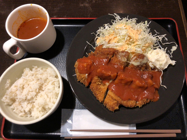 ワラジのようなチキンカツ 東京田町 By Mr味子 閉店 東京厨房 三田店 トウキョウチュウボウ 三田 洋食 食べログ