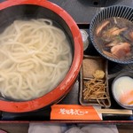 釜揚げうどん やしま - 合鴨釜揚げうどん