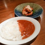 Furansu Sakaba Merimero - チキン南蛮とポークカレーのハーフ&ハーフ