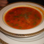 レストラン山水 - ミネストローネ　ハーフ