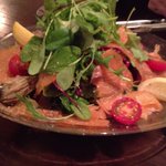 ビストロケンヂ - スモークサーモンサラダ～(o^∇^o)ﾉ