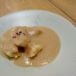 ほしの - 無花果胡麻あんかけ。あんも美味しい！！