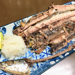 有限会社桝屋酒店   - 秋刀魚の塩焼き
