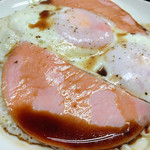 有限会社桝屋酒店   - ハムエッグ