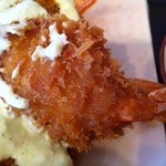 泓豊屋 - 日替りエビフライ定食￥５００！！！