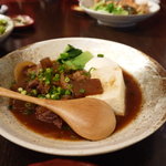 九段ごち屋 - 牛すじ豆腐味噌煮込み