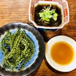 まつもと 別邸ままや - 海ぶどうともずく酢