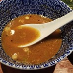 中華蕎麦 とみ田 - スープ割  うまし！