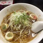 大衆中華 上海 - 料理写真:チャーハンセット 800円の正油ラーメン