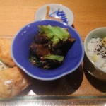 村田 みつい - 鶏と茄子と栗ご飯
