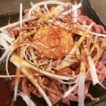 焼肉の四文屋 - ユッケ