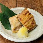 Atka mackerel with grated yuzu