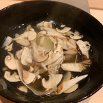 はらまさ - お椀：アマダイ、松茸