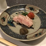 大塚はなおか - 群馬県産 かぶちゃん豚 低温調理 牛蒡餡