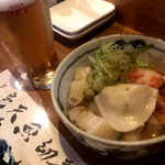 Yasokichi - キムチチゲの水餃子