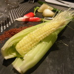 レストラン バカール - 日本各地から取り寄せた有機野菜