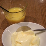 オストレア oysterbar&restaurant 銀座コリドー通り店 - オレンジパンナコッタ