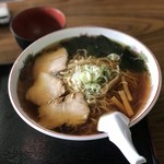 金沢屋西駅前 - 中華そば大盛　¥650