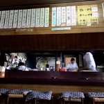 金沢屋西駅前 - 壁メニュー