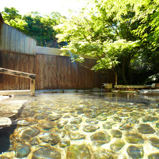 温泉水を全ての料理に使用しております。