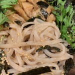 橘通 もみじ - パスタのような麺