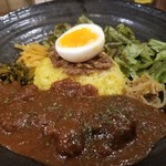 SPICY CURRY 魯珈 - ROKA風☆欧風辛口ビーフカレーのろかプレート