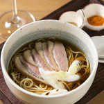 燻製バル モトカラ - 燻製鴨そば