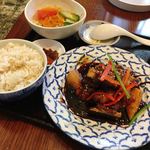 Mamasaikan rikka - ご飯は玄米と白米のハーフかな？