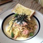 ハンズカフェ - 明太パスタ