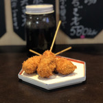 たこ焼き鉄板 よどや - 牛串かつ