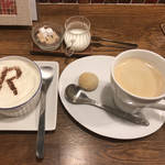 Cafe Respiro - 『R』espiro仕立てのプリンとブレンドコーヒーで700円