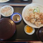 美味なかよし - 鶏天定食　700円