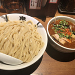 カラシビつけ麺　鬼金棒 - カラシビつけ麺の大盛り@900円