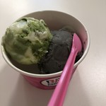 サーティワンアイスクリーム - 抹茶ティラミス&ミッドナイトアップル