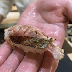 兄弟寿し - 佐渡 黒ムツ藁焼き