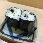 兄弟寿し - 紫蘇の実漬け巻き