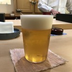 兄弟寿し - とりあえずコップビールよね