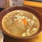 鮨　しらはた - メヌケの味噌汁（450円）
