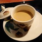 八王子うかい亭 - 栗のスープ