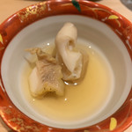 すし岩瀬 - 14 金沢産の白バイガイの出汁煮
