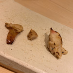 すし岩瀬 - 北寄貝、柱と紐と身 