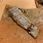 すし岩瀬 - 太刀魚の幽庵焼き