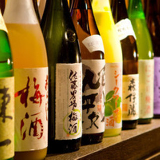 各種日本酒を取り揃えております